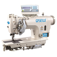 QS-8720D-UT Direct drive double needle lockstitch auto trimmer auto foot lifter big hook needle industrial sewing machine